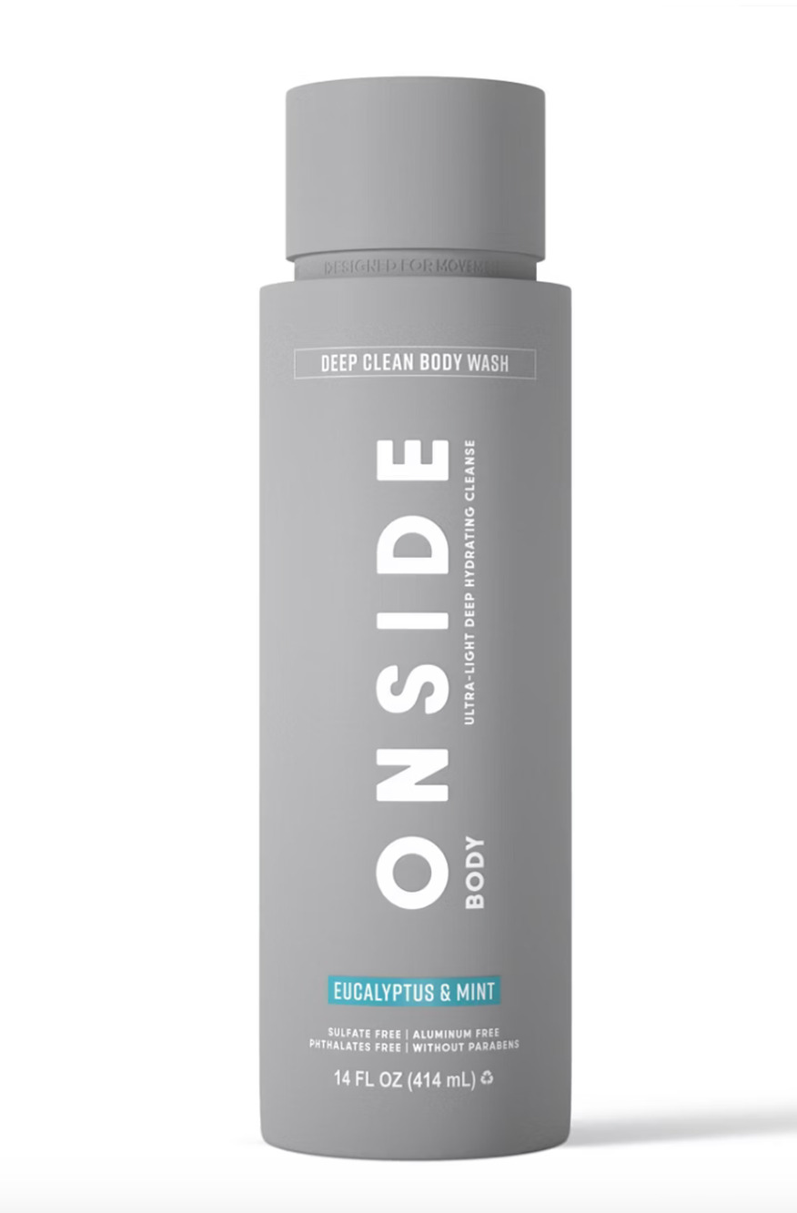 ONSIDE | DEEP CLEAN BODY WASH | EUCALYPTUS MINT | 14 fl. oz. | SMELLS AMAZING